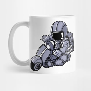 Astronaut Scooter Mug